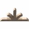 Ekena Millwork Richland Smooth Timber Gable Bracket, Douglas Fir, 60"W x 32"H x 5 1/2"D x 5 1/2"F, 13/12 Pitch GBW060X32X0606RIC00SDF - alternate 2